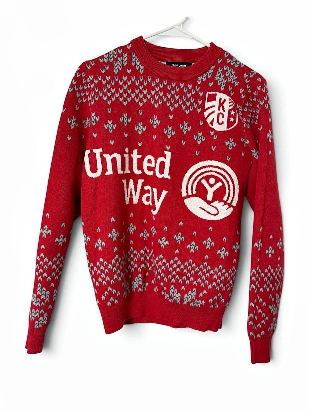 United Way x Made Mob Fair Isle United Way Sweater Size Small